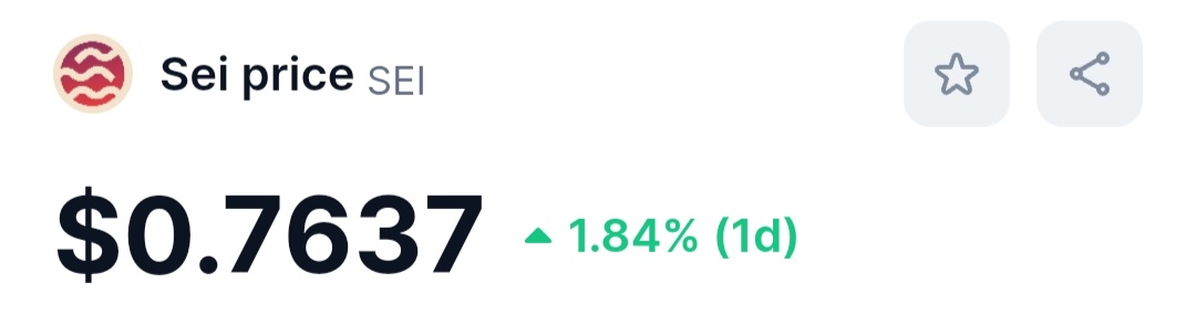 SeiGodsNFT's tweet photo. Any bets on how fast to 1$?

#Sei #SeiNFT $SEI $SEIYAN #SeiNetwork https://t.co/bQ6J26QCIt