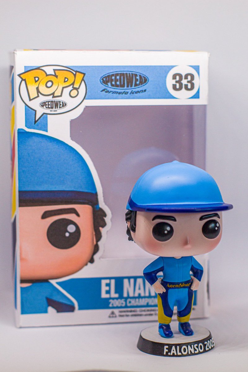 AstonF1Spain's tweet photo. 💣Ojo, volvemos a colaborar para traeros un sorteo épico 💙💛

¡Participa ahora para tener la oportunidad de ganar un SPEEDPOP de Fernando Alonso 2005. 

Pero si no quieres esperar, hemos lanzado una oferta de 2 figuras por 50€! 😜👉 https://t.co/kwDkRd9v4I

Sigue estos pasos:

1️⃣ Sigue a @SpeedwearF1 y @AstonF1Spain. 
2️⃣ Haz RT a este tuit. 
3️⃣ Menciona a un amigo en las respuestas.

¡Listo! ¡Buena suerte a todos los participantes! 🍀🏁

#F1