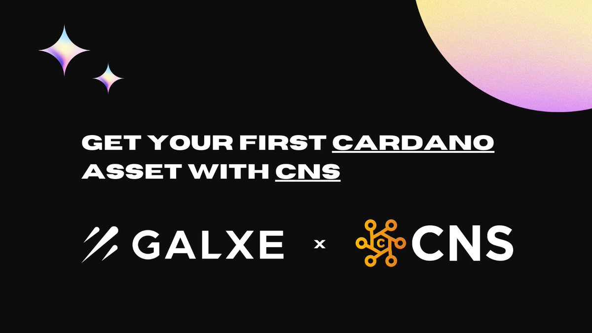 CNSCardano's tweet photo. 👀Curious about the #Cardano ecosystem but unsure where to begin? 

Complete our quests and claim your first Cardano asset! 

🎁100 free CNS. 
🎁Complete all the following tasks of the month as a CNS winner and get a share of a $2000 prize pool!

@Galxe 🔗https://t.co/c6oKW5Hj9T https://t.co/fED3bIG9mg