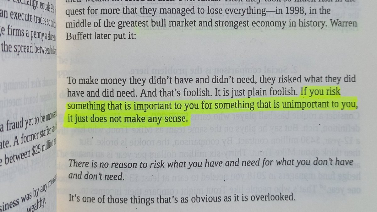 BookMuffin's tweet photo. Book: Psychology of Money
by Morgan Housel

#Book_Quote
#Boo https://t.co/uX6YPuP8z0
