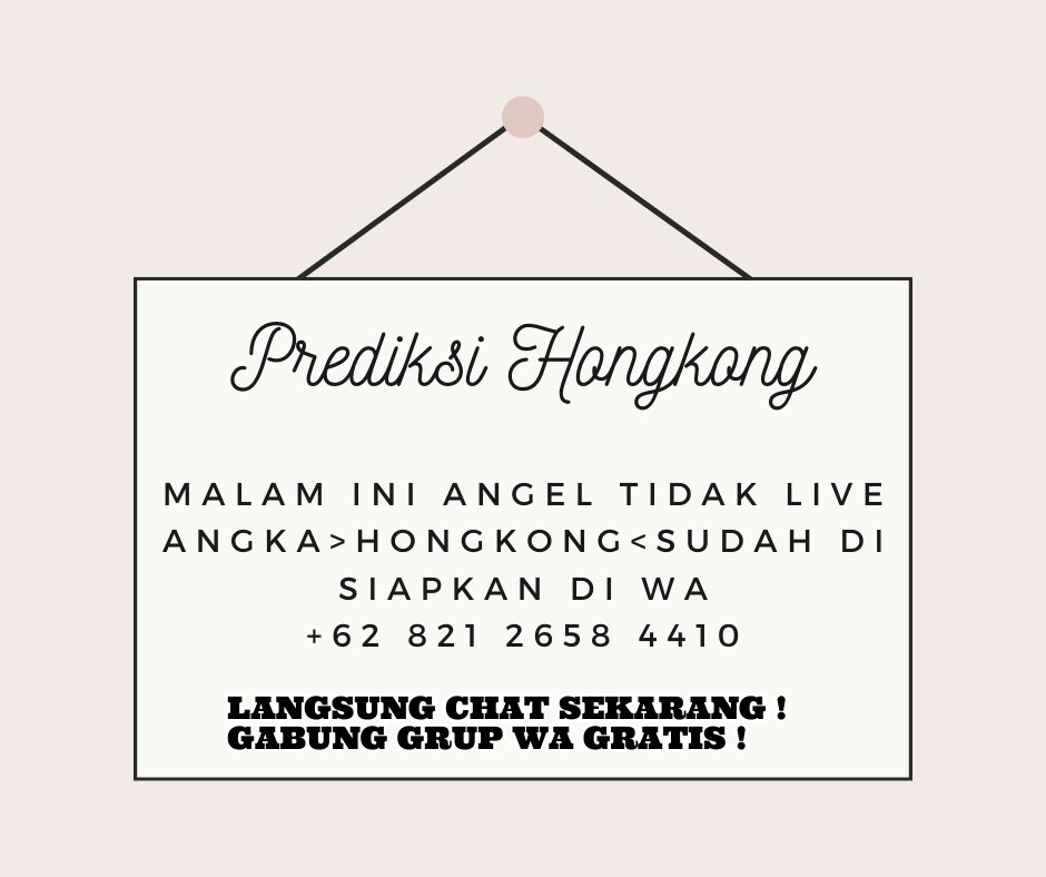 Angelhokii's tweet photo. Malam ini Angel Tidak Live duls ya beb Angka HK sudah di siapkan di WA 0821-2658-4410 Langsung Chat aja.. 

#liveprediksidney
#liveprediksihk
#angkajituHK
#topsniperhk
#livedrawhk
#hongkongmalamini
#432DHK
#hongkongpools
#prediksiangelhoki
#angkahkangel https://t.co/2miFEeWA3h