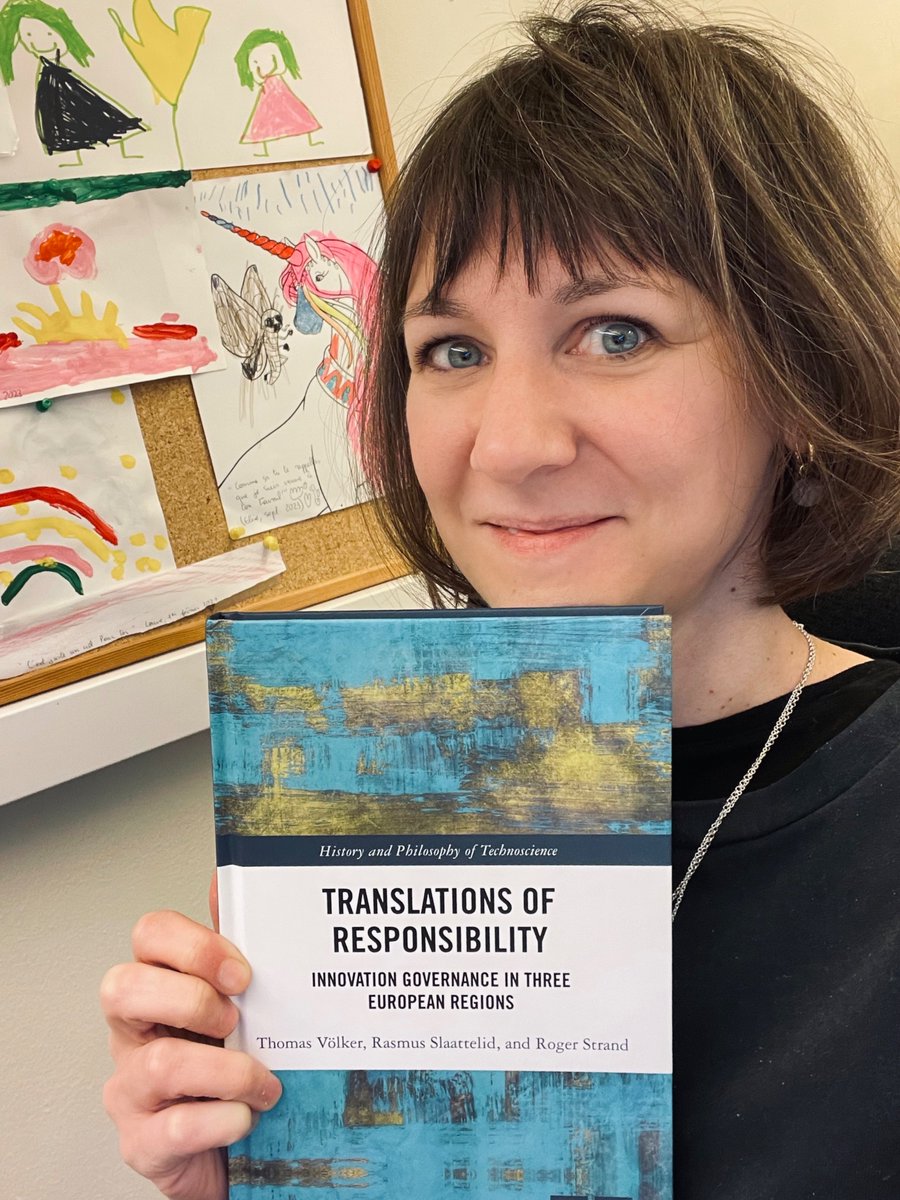 Anne Blanchard (@_minibookworm) on Twitter photo ✨🌈🦄Rainbows and unicorns for the best RRI book ever written!!
@ThomVoelker @strandroger @RSlaattelid <a href="/vitenskapsteori/">vitenskapsteori.bsky.social</a>
Open access: doi.org/10.4324/978100…
(Also, it matches my hair and eye colour, so I’ll just have to carry it wherever I go!) ✨🌈🦄Rainbows and unicorns for the best RRI book ever written!!
@ThomVoelker @strandroger @RSlaattelid <a href="/vitenskapsteori/">vitenskapsteori.bsky.social</a>
Open access: doi.org/10.4324/978100…
(Also, it matches my hair and eye colour, so I’ll just have to carry it wherever I go!)