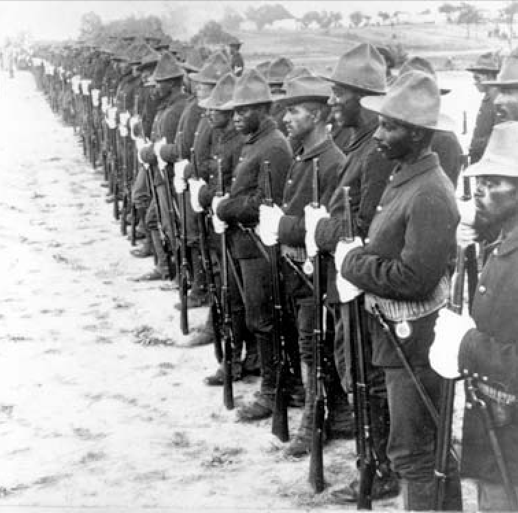 For their bravery during the Spanish-American War, five African American soldiers & two sailors received the Medal of Honor. Among them was Sergeant Major Edward Baker who rescued a drowning soldier under fire. Baker's grandson was Dexter Gordon - the renowned musician/composer.