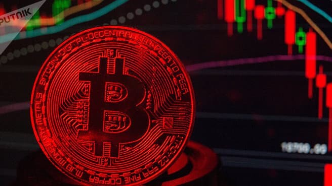 Le bitcoin chute brutalement de 9% en quelques minutes, provoquant l'inquiétude sur le marché l.bfmtv.com/kQYx