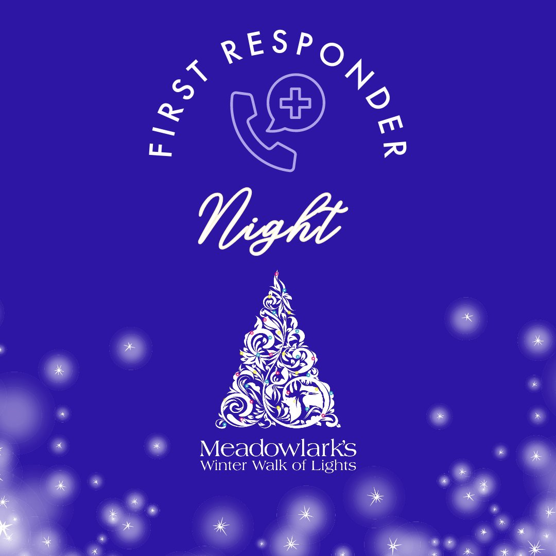 NOVA Parks &amp; Meadowlark Botanical Gardens would like to express appreciation to first responders. 1/5, one first responder is admitted for free when accompanied by a paying guest. Paying guests may purchase their tickets online. 

Tickets: ow.ly/5NQu50QnnQu