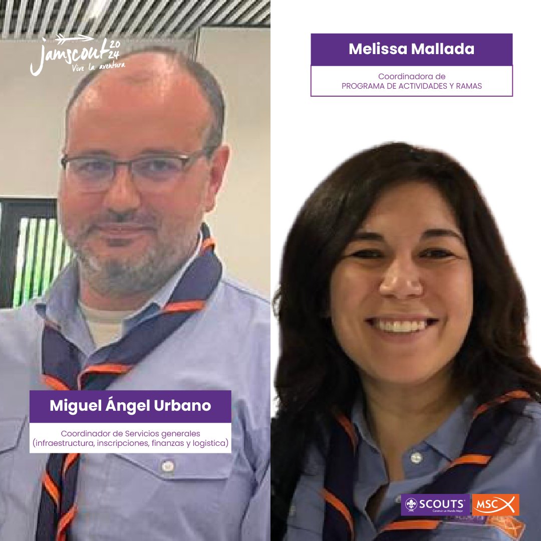 scouts_msc's tweet photo. ¡Conoce al equipo Coordinador del JAMSCOUT!

Un equipo de voluntariado capacitado y entregado a conseguir que el evento sea todo un éxito.

Las personas responsables son las siguientes, pero su labor sería inútil si no contaran con 30 voluntarios responsables de distintas áreas. https://t.co/Z2agg4j6SO