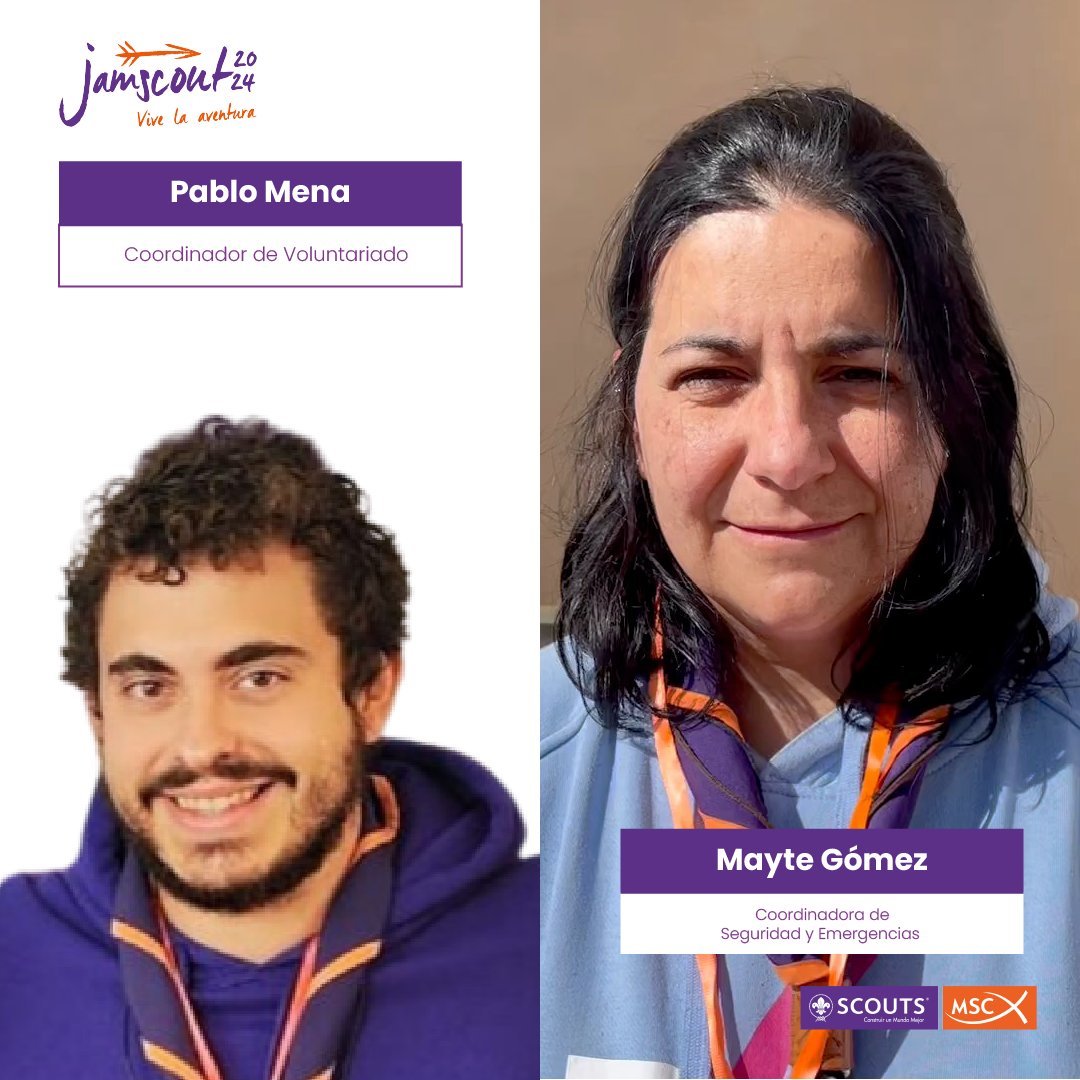 scouts_msc's tweet photo. ¡Conoce al equipo Coordinador del JAMSCOUT!

Un equipo de voluntariado capacitado y entregado a conseguir que el evento sea todo un éxito.

Las personas responsables son las siguientes, pero su labor sería inútil si no contaran con 30 voluntarios responsables de distintas áreas. https://t.co/Z2agg4j6SO