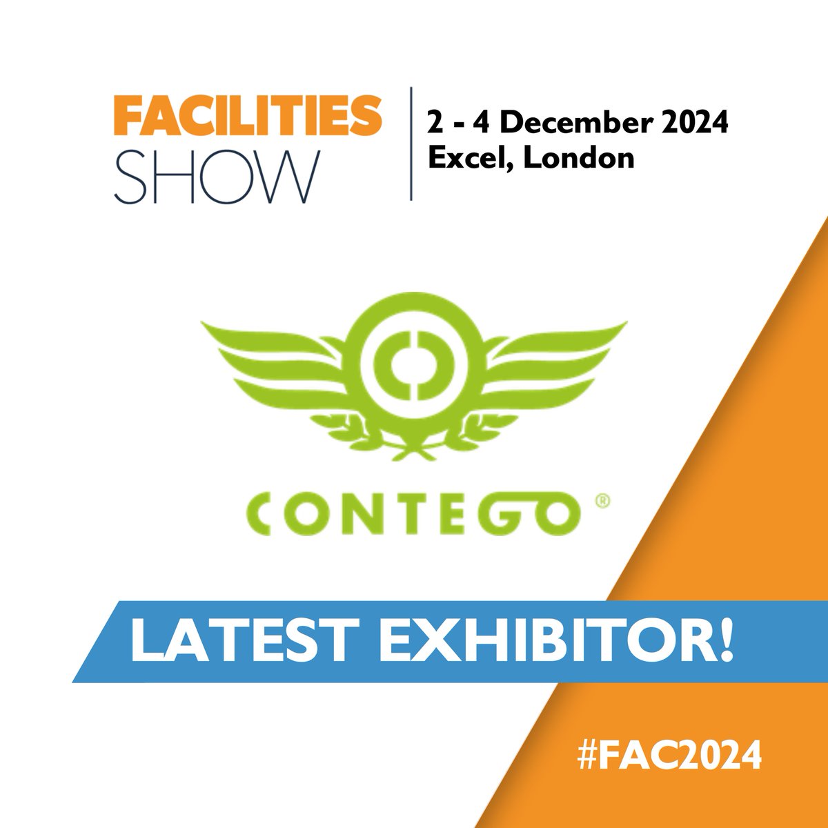 📢Just in! @ContegoResponse will be joining the #FAC2024 exhibitor lineup!

Contego is an award winning pest control company, one of the leaders in pest control innovation and service delivery in the UK.

Join our esteemed exhibitor lineup today: join.facilitiesshow.com/LP=1538?utm_co…