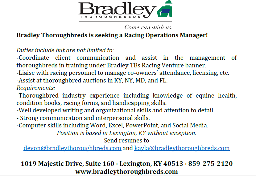 Bradley Thoroughbreds tweet media