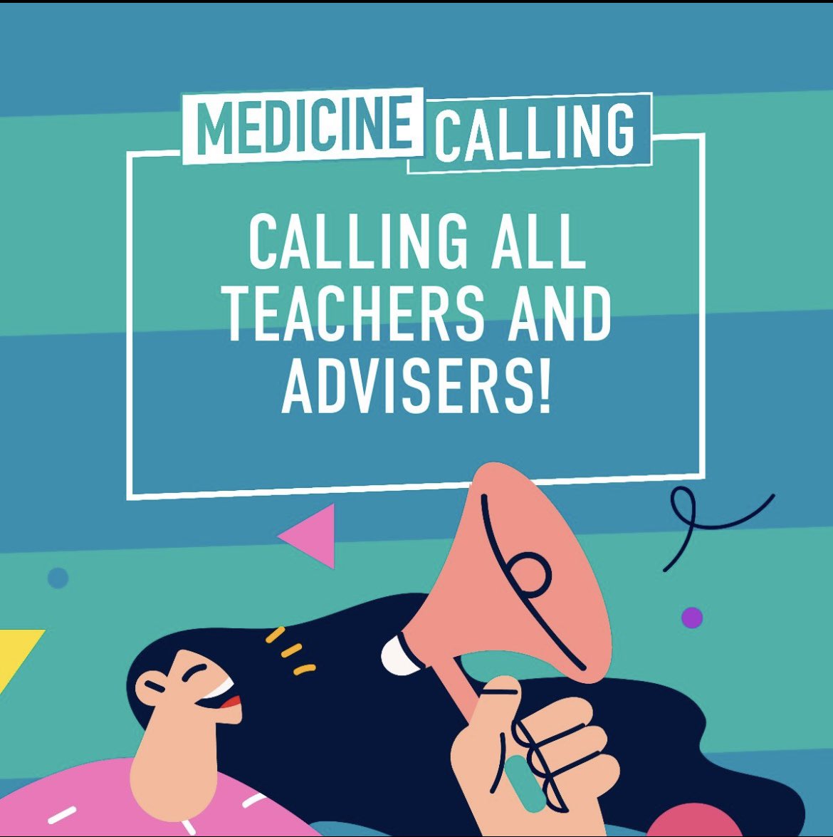 We have one school place left at our Year 7 and 8 Medicine Calling Taster Day on Wed 7th Feb! Travel to the University of Leicester for you and 30 students is provided. We have a great line up of talks and workshops. Email hello@medicinecalling.co.uk if you’d like to attend!