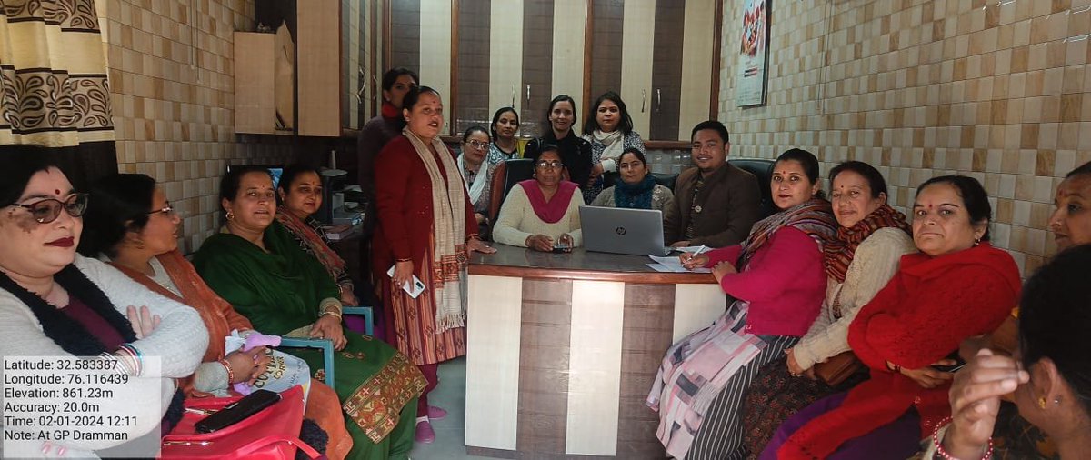 mopr_goi's tweet photo. One Day Training Program on #GPDP and #VPRP for #SHGs, Mahila Mandal and Aanganwadi Workers (AWWs) / #ASHA Workers organised at #Sarol Gram Panchayat of Chamba Block in #HimachalPradesh's #Chamba District.
#PeoplesPlanCampaign
#RGSA #SDGs #LSDGs #PDI
#HamaraSankalpViksitBharat https://t.co/xp3i3LuDiv