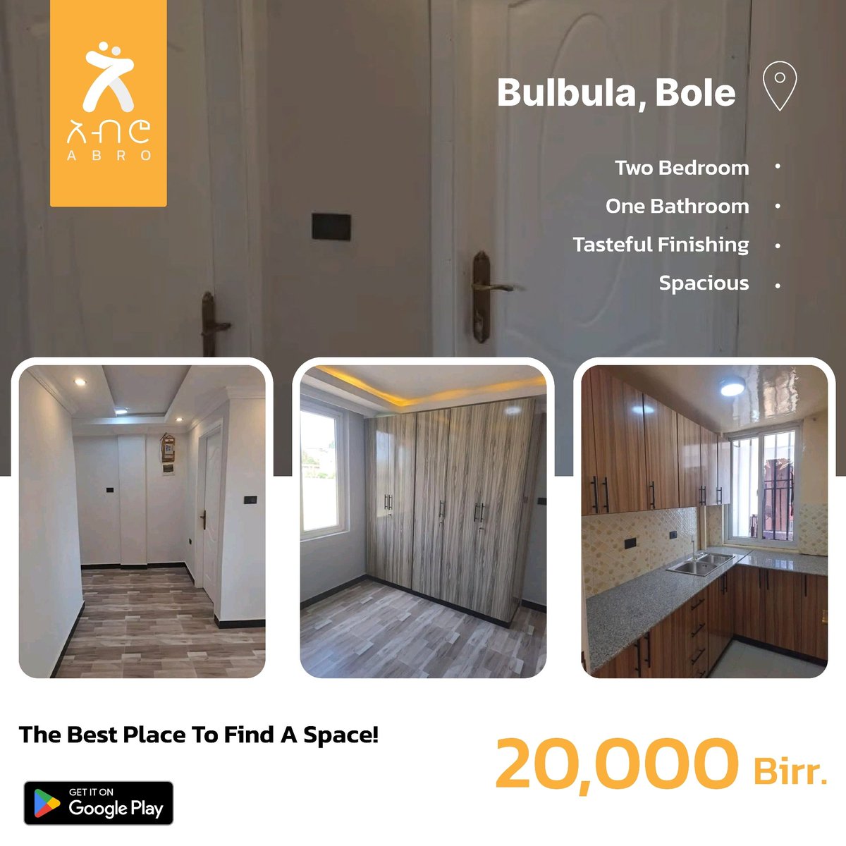 abro_et's tweet photo. ✨Located in a vibrant location, this charming 2-bedroom condominium waits for you. The bright, breezy modern finishing is perfect for a new start. Download our app, send request to the uploader and schedule a viewing today! #home #rent #abro #addisababa #ethiopia #startup https://t.co/DFAKAlRMtg