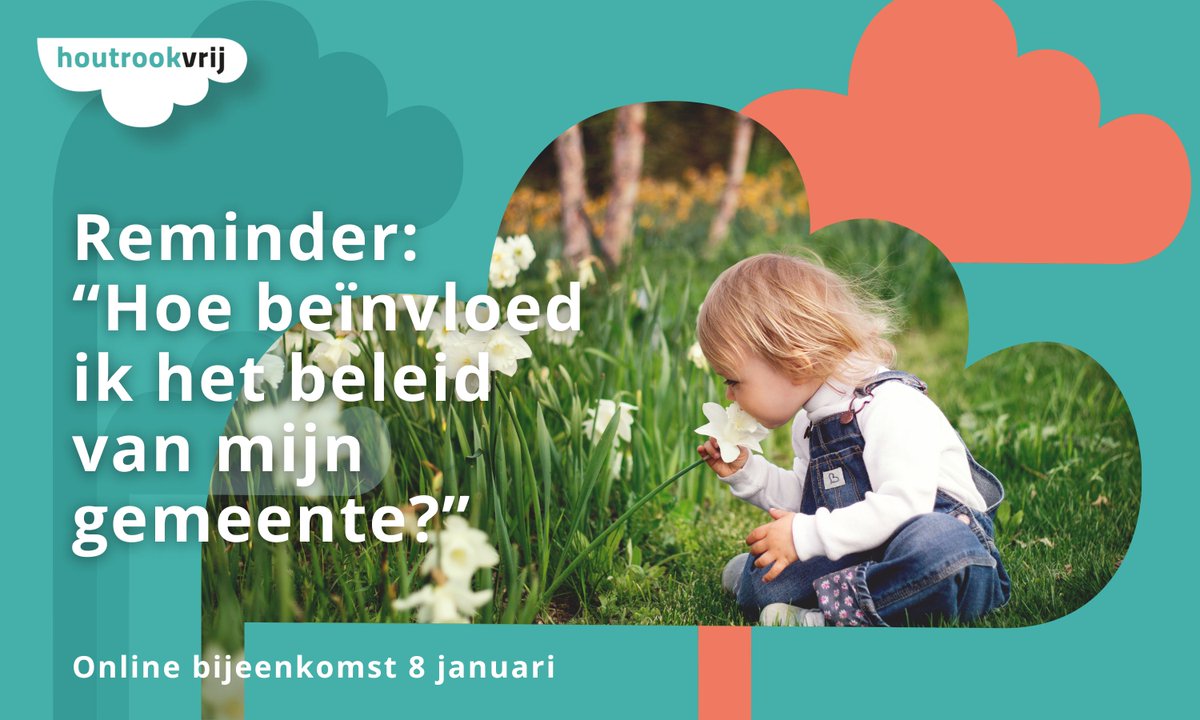 ❗REMINDER ONLINE BIJEENKOMST 8 JANUARI | Hoe gebruik je jouw meetresultaten om de gemeente aan te zetten tot actie? ✍️ hollandse-luchten.org/event/online-b…

#brandhout #houtrook #luchtvervuiling #houtkachel #pelletkachel #fijnstof #roet #benzeen #samenmeten #citizenscience #burgermetingen