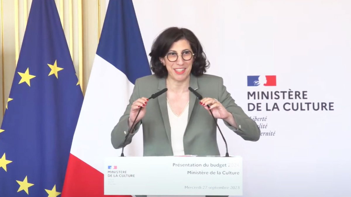 CIRAMLAB's tweet photo. La ministre de la Culture, Rima Abdul Malak, a annoncé un budget de 11 milliards d'euros, dont 4,466 milliards seront alloués à la culture. Cela représente une augmentation de 6% par rapport à 2023.

 https://t.co/OJTkiOnHa1 

#ciramlaboratory #culture #archeologie https://t.co/QTSR4j8jvg