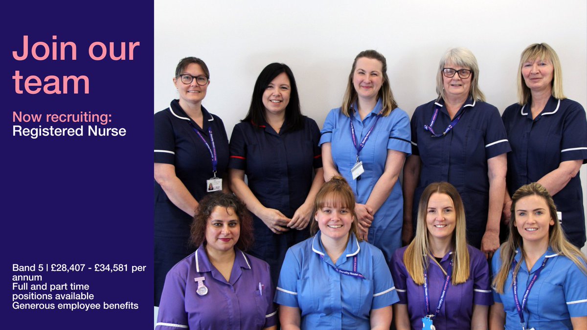 Are you a first level nurse with an interest in palliative care? Make 2024 the year you start your career with Dorothy House! Apply now: loom.ly/5qinF1g

#RegisteredNurse #PalliativeCareTeam #WiltshireJobs