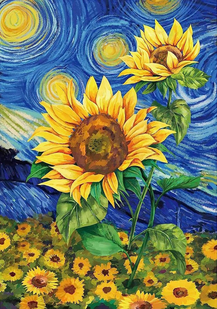 sunflower painting 💛