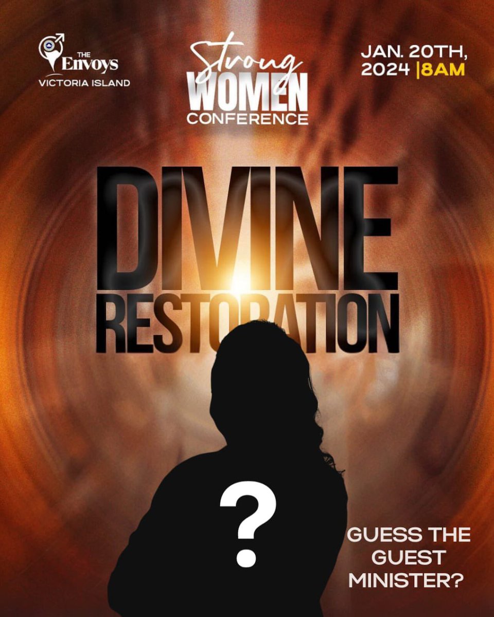 Strongwomenetw's tweet photo. Hey Strong Women Tribe! 💪✨
We're thrilled to announce that a phenomenal guest minister will be gracing our Strong Women Conference this year. 🎉
Can you guess who she is? https://t.co/jMH1oicCK1