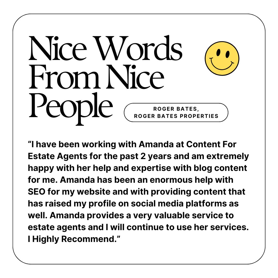 broadwaypublish's tweet image. Hold tight....brand new testimonial incoming 🙌

Words of gratitude like this mean the world to independent businesses like us. Thank you Roger ❤️ 

#ContentForEstateAgents #BlogContent #Testimonial #BlogManagement