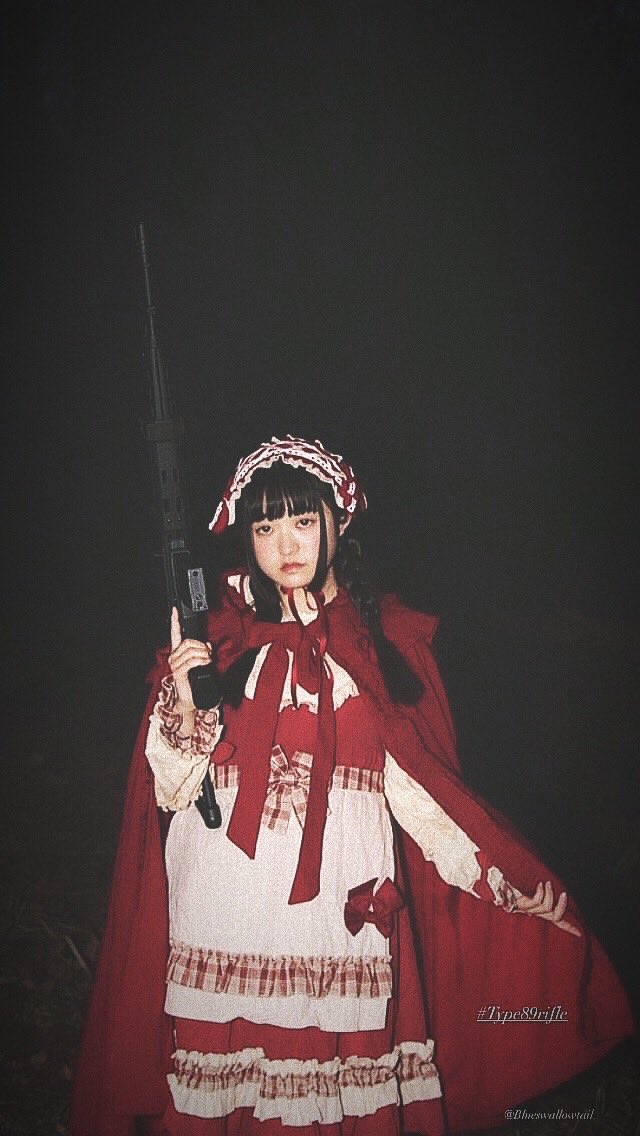 Blueswallowtail's tweet photo. Commmmminf soon!!!
  
武装ロリータ
るかさん x JKたくてぃくすコラボ
( @r_san_sbg ) 

さくらがはく🌸

#るかさん と #JKたくてぃくす 
#武装JK
#さくらがはく
#89式小銃
#HowaType89 https://t.co/WUA7HGQph8