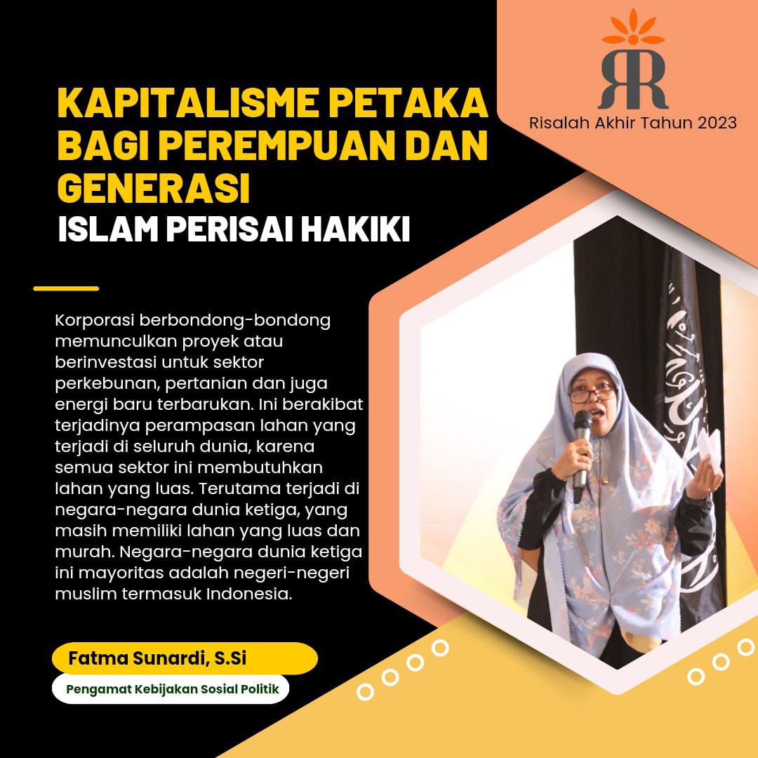 ecyhessy's tweet photo. #KapitalismeSengsarakanUmat
#IslamSolusiHakiki
#KhilafahPerisaiHakiki https://t.co/M3WGtjCRaH