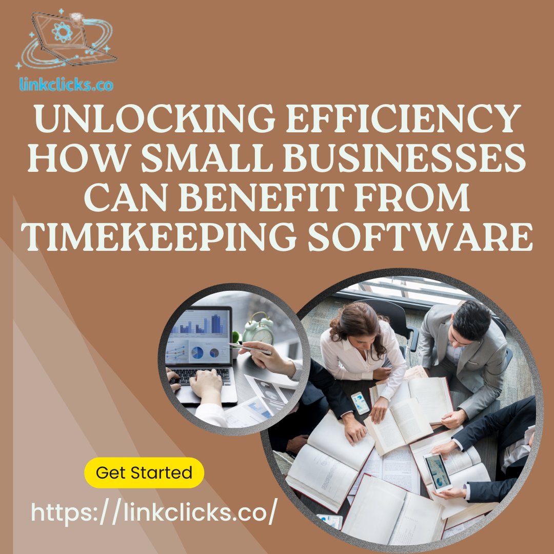 computergeek_69's tweet image. ⌛️🔓 #UnlockingEfficiency is more than a buzzword when you partner with #LinkClicks! It's a promise to every small business striving to make every moment count.
Discover how our timekeeping software elevates your business game:
🛠️ Tailor-Made Time Tracking - Customized solution