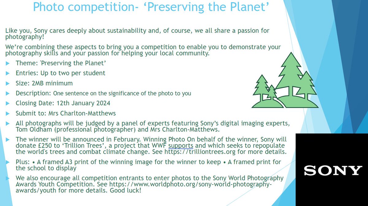 Sharing a link to the first Student Bulletin for 2024! Don't forget the deadline for the Sony Photography competition is next week 12th January. ryecollege.co.uk/newsdates/bull…