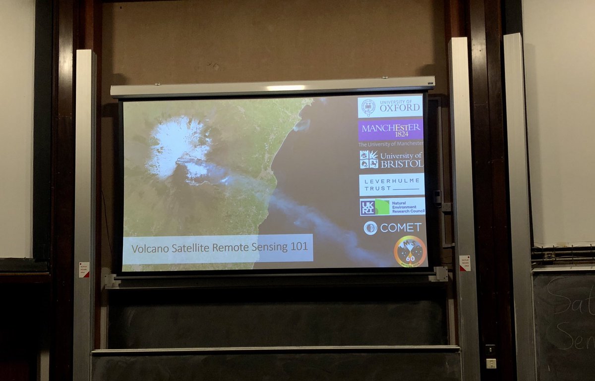 It’s time for @vmsg2024!! 🌋 Kicking it off this morning is MAST postdoc @EdnaDualeh and @NERC_COMET resesrchers @volcano_ben and @IA_Taylor giving us a workshop on all things Volcano Remote Sensing! 🛰️ @vmsg_uk @UoBristolVolc @ManchesterVolc @OxfordAOPP @UoBEarthScience