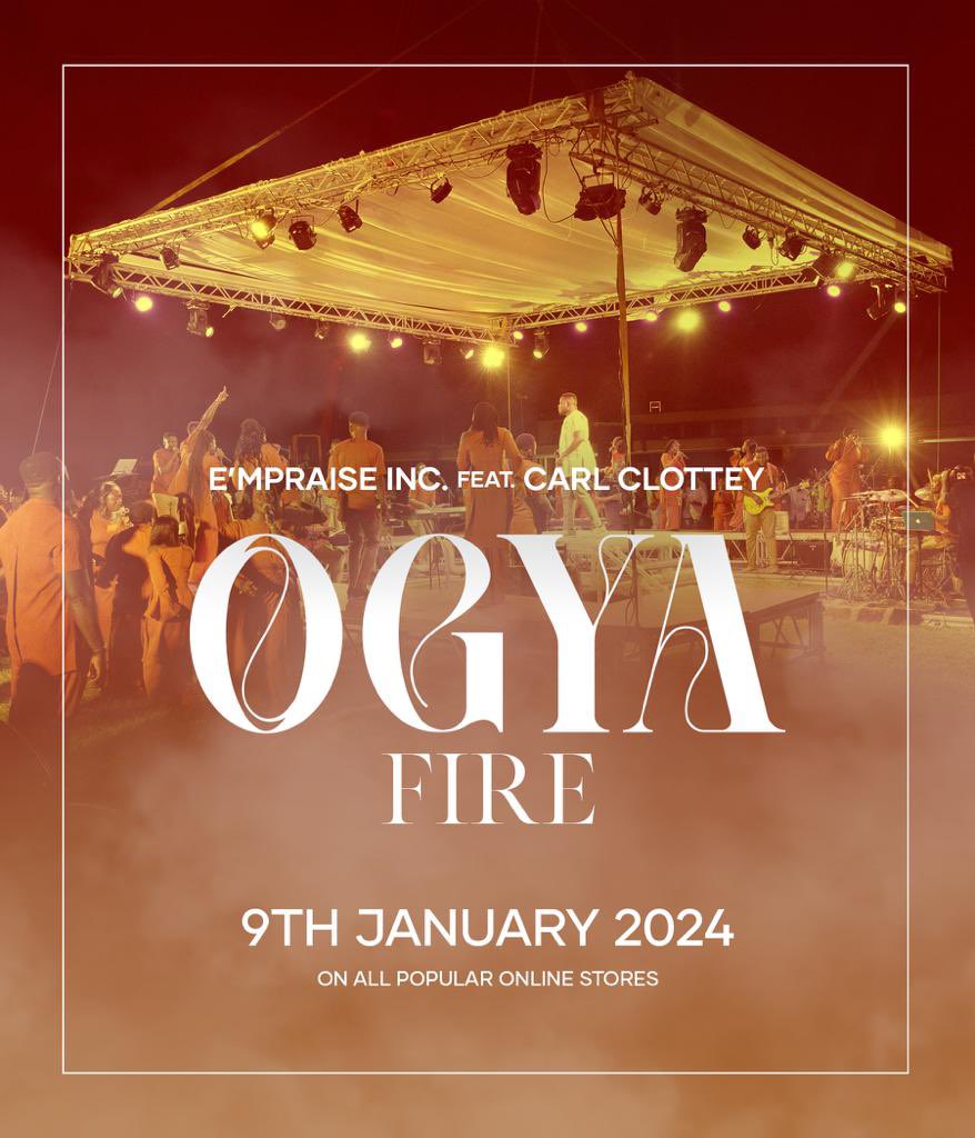 empraisegh's tweet photo. …and when the Spirit of the Lord is poured out, our sons and daughters will prophesy, the old men will dream dreams and the young men shall see visions🙏.

‘OGYA’ goes live on the 9th of January. Your 2024 needs the Fire!!🔥 

#OGYA
#EmpraiseInc
#Soulbusiness
#Jesusmusic https://t.co/hO7Fp9HhSh