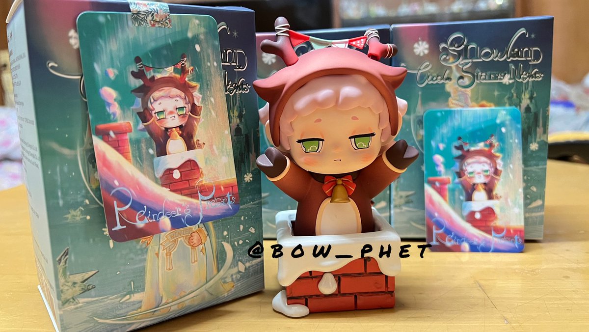 bow_phet's tweet photo. ปล่อย faya snowland - Reindeer

‼️ ราคา 400 บาท รวมส่งแล้วค้าบ
📍เช็คการ์ด ไม่แกะตัวค่ะ สนใจทักเดมเลย

 ปล่อยเพราะได้ตัวซ้ำ

#ตลาดนัดheyone #ตลาดนัดfaya
#ตลาดนัดกล่องสุ่ม #ตลาดนัดarttoy #ตลาดนัดhirono #ตลาดนัดpopmart #POPMART  #กล่องสุ่มpopmart #กล่องสุ่ม #ตลาดนัดmolly https://t.co/S7KseYFn5m