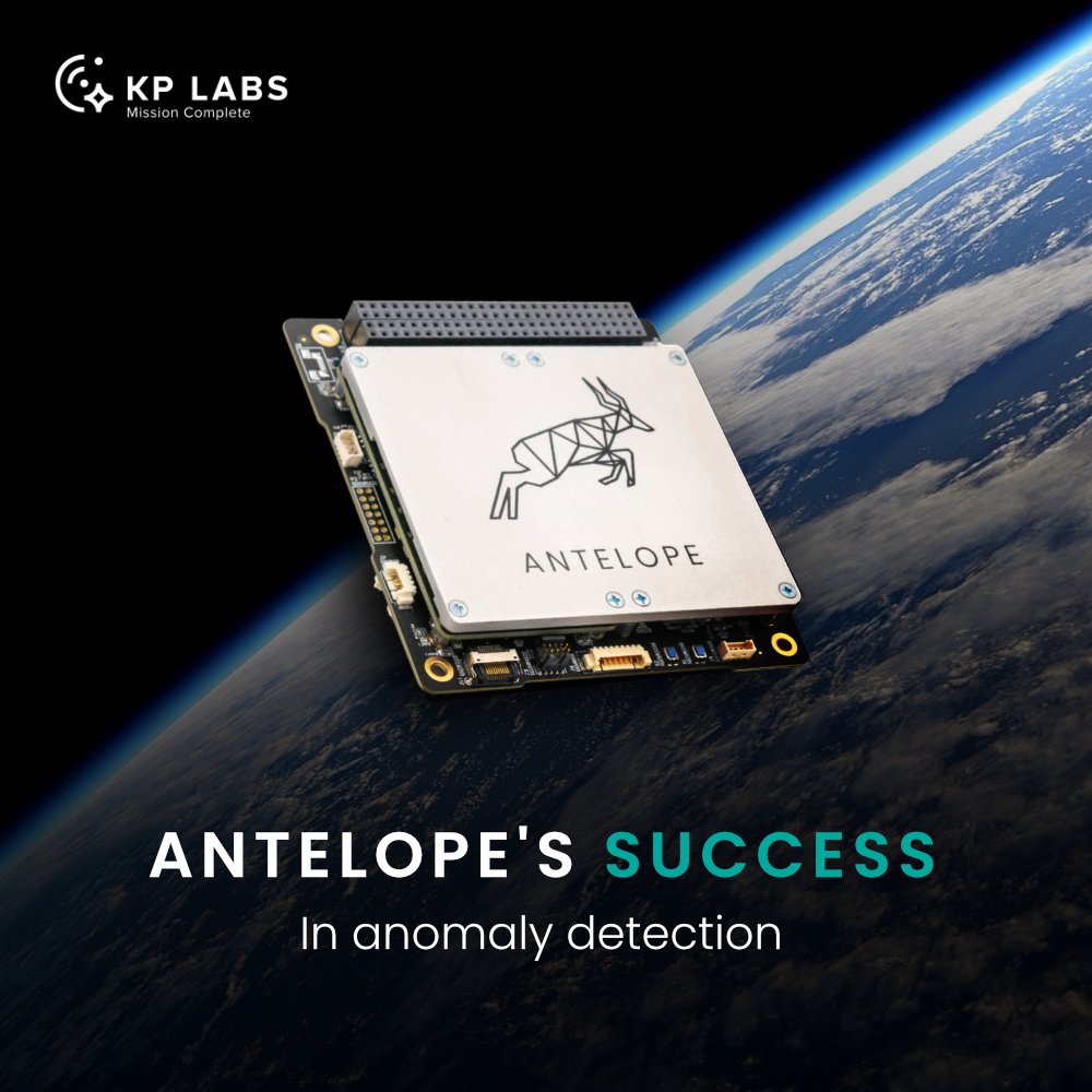 labs_kp's tweet photo. 🛰 Mission Update: Antelope’s success in anomaly detection
Our Antelope data processing unit is nominally operational, and the first successful detection of anomalies using ML algorithms has been carried out with promising results. 🚀
#KPLabs #MachineLearning #space #orbit #dpu https://t.co/s2cy44VrM5
