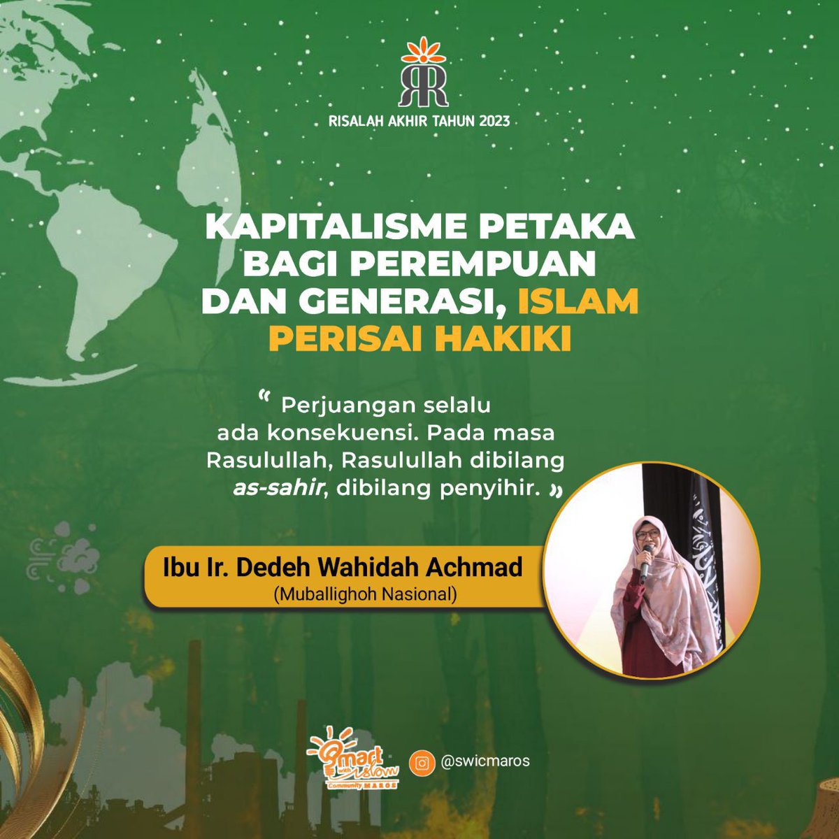 kanzamufidaa's tweet photo. Bersama lebih kuat. 

#KapitalismeSengsarakanUmat
#KhilafahPerisaiHakiki
#IslamSolusi
#Khilafah https://t.co/PsAu4oy6we