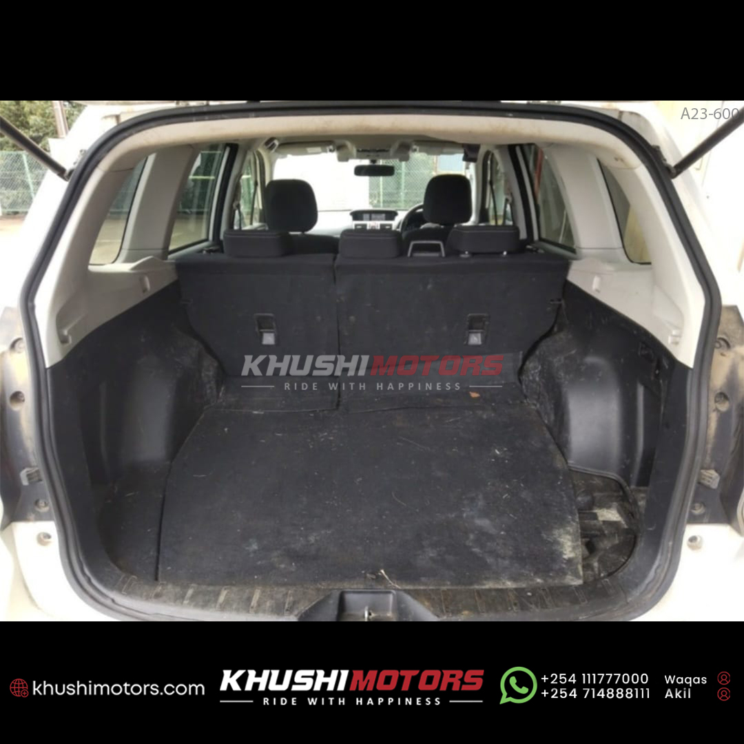 𝗗𝗿𝗶𝘃𝗲 𝗔𝘄𝗮𝘆 𝘄𝗶𝘁𝗵 𝗮 𝗦𝗺𝗶𝗹𝗲 - 𝗦𝘂𝗯𝗮𝗿𝘂 𝗙𝗢𝗥𝗘𝗦𝗧𝗘𝗥
✔️Stock No: A23-600
✔️Body Type: SUV
✔️Make: Subaru
✔️Model: FORESTER
📲Mr. Waqas: +254 111777000
📲Mr. Akil: +254 714 888111

#Subaru #FORESTER #cars #auto #kenya #KhushiMotorskenya