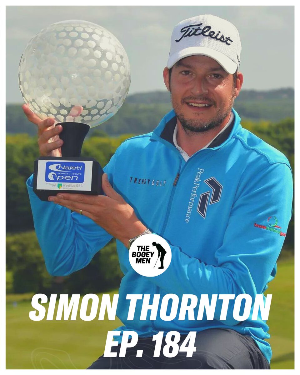 BogeyMenPod's tweet photo. First podcast of 2024 &amp; @sthorntongolf joined Jonny to discuss his career, winning on the @DPWorldTour, the importance of the @PGA_Ireland qualification as well as how important the PGA Region is to developing future professional talent.

Listen now - https://t.co/Ht5r3h51De https://t.co/KRbFJdzV8f