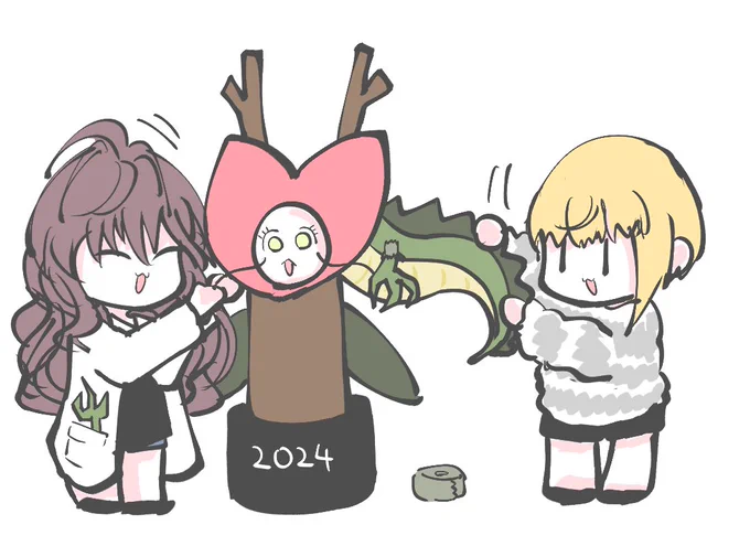 志希ちゃんとうえきちゃん龍とフレちゃんです