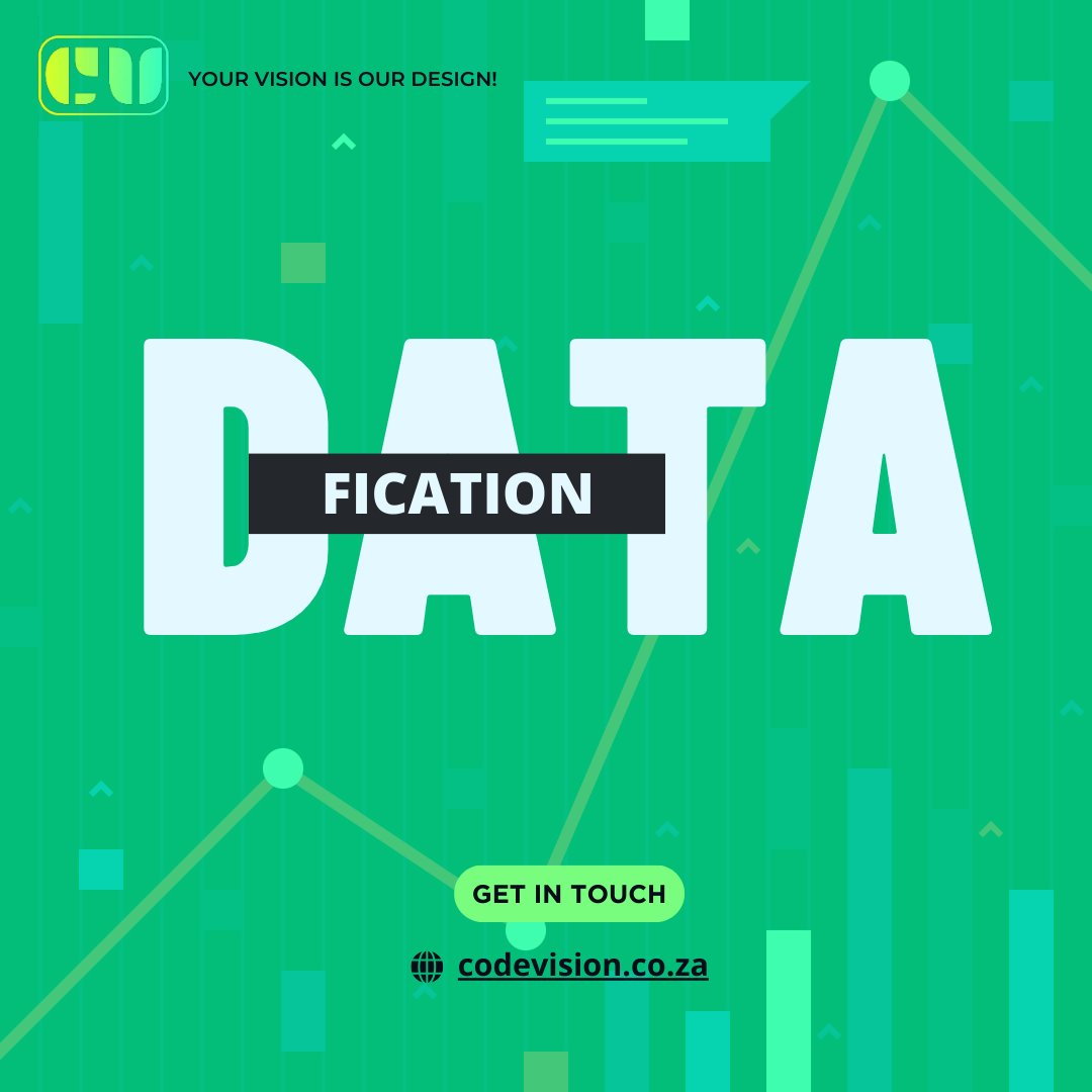 codevisionrsa's tweet image. Discover exciting careers in the data-driven world and unlock boundless opportunities.

💡 Datafication: The fusion of data and technology. It&apos;s shaping our economy and creating new career paths. ✨