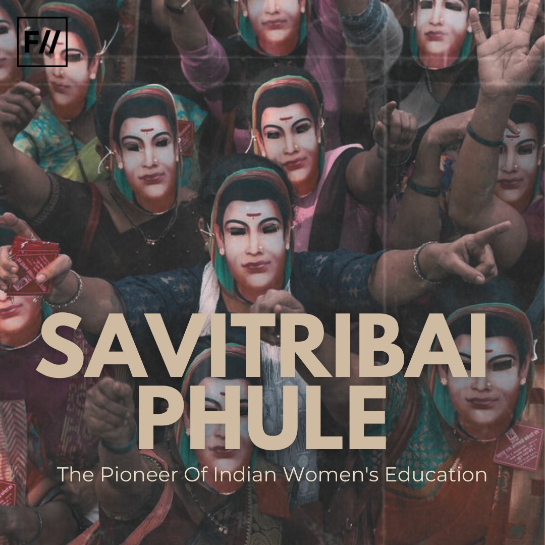#IndianWomenInHistory: Today marks the 193rd birth anniversary of Savitribai Phule and a salutation to her relentless struggle for women’s emancipation in India. (1/6)