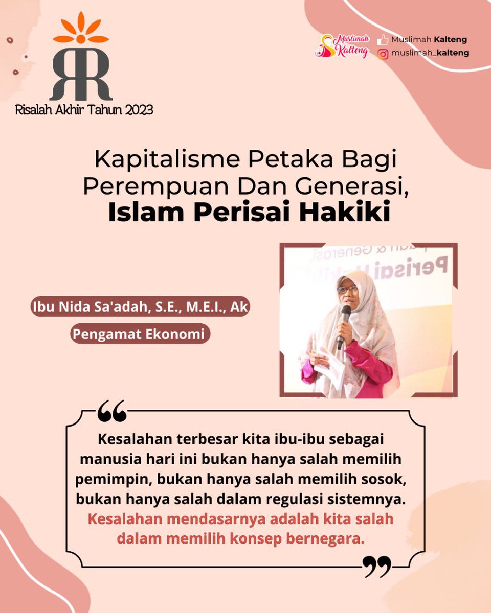 birulau41250655's tweet photo. #KapitalismeSengsarakanUmat
#KhilafahPerisaiHakiki
#IslamSolusi
#KhilafahPerisaiHakiki https://t.co/ntTaZL3znK