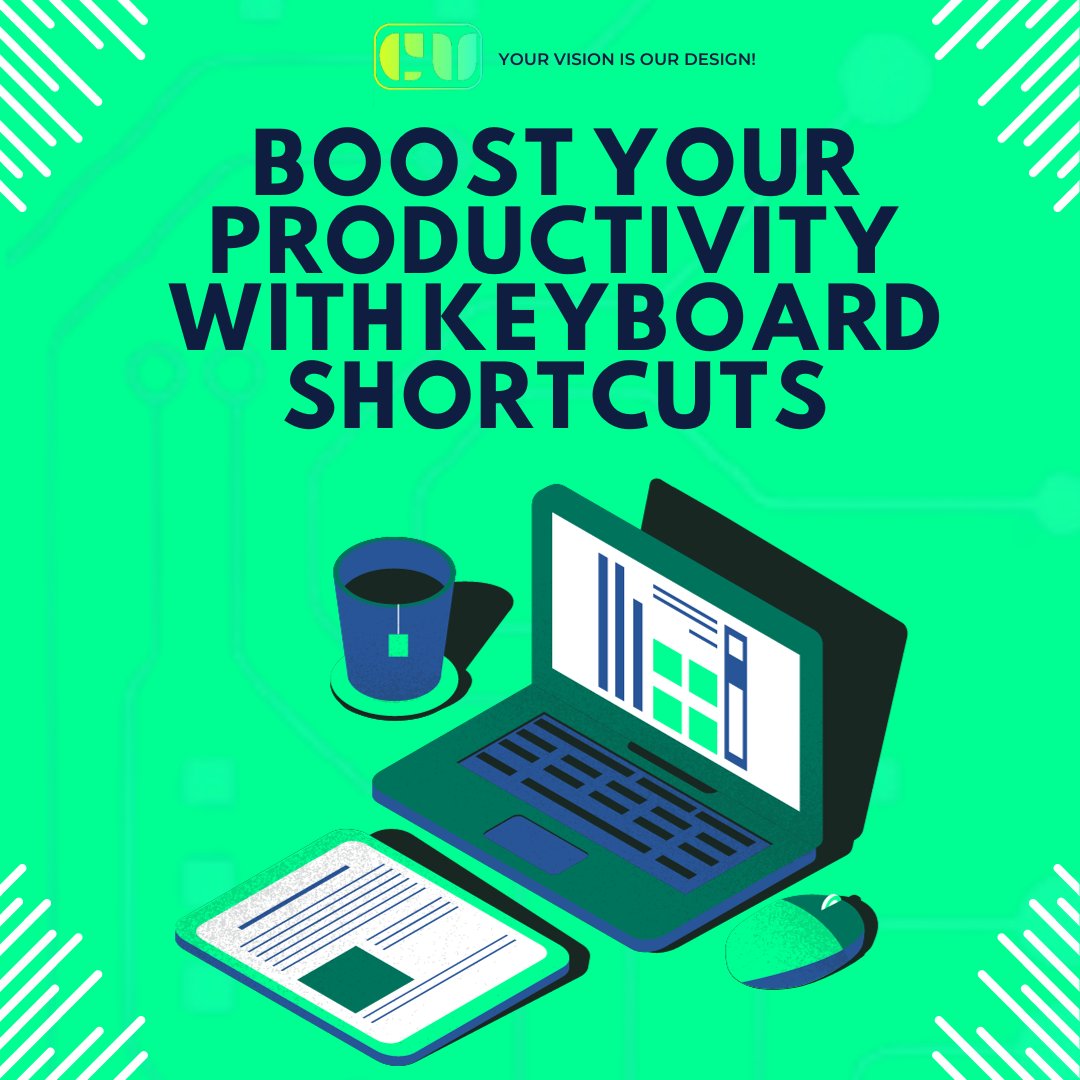 codevisionrsa's tweet image. 💡 Boost your productivity with keyboard shortcuts!

Save time and effort by mastering essential keyboard shortcuts for your favourite applications. From copy and paste to switching between tabs, these shortcuts can streamline your workflow and make you a tech-savvy superstar.✨