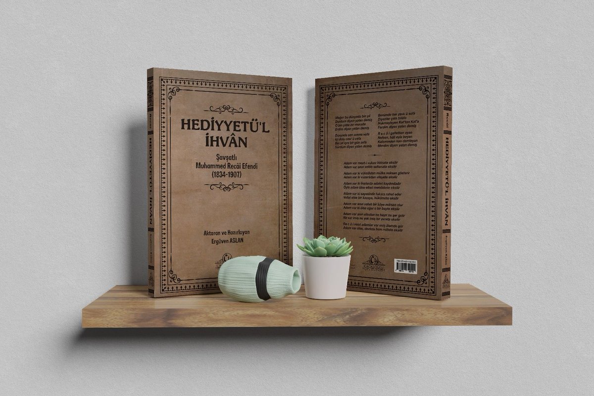 Uzun yıllar üzerinde çalıştığım Muhammed Recâi Efendi’nin inanca, insana ve hayata dair dostlarına hediye ettiği şiirleri @ cagalogluYayn tarafından yayımlanmıştır.