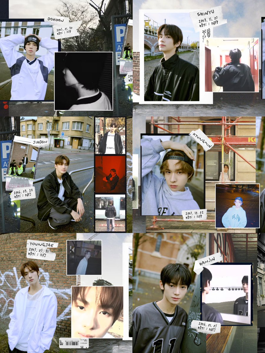 twsboys's tweet photo. TWS mbti (from profile film)

- SHINYU : INFP
- DOHOON : ISTP
- YOUNGJAE : ISFJ
- HANJIN : INFJ
- JIHOON : INFJ 
- KYUNGMIN : INTP 

congrats tws for being the first hybe group with only introverts https://t.co/aACBiFMT2D