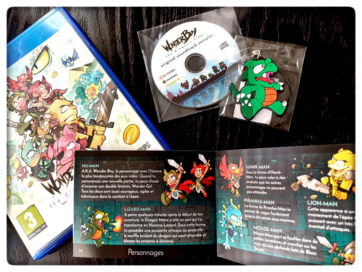 MisterKyleHyde's tweet image. Top 3 des remakes ? Oui. #wonderboy #sega #dotemu #westone #ps4 #sony #remake #cocorico