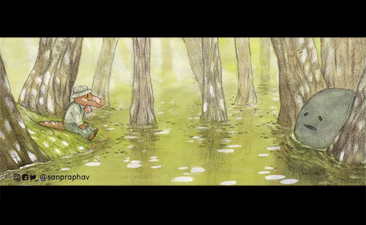 sanpraphav's tweet photo. 🌷สวัสดีค่า เป็นนักวาด-นักเขียนหนังสือภาพ หนังสือเด็กค่ะ มีสติกเกอร์ไลน์ด้วยนะ!

🍀IG/FB: sanpraphav
#sanpraphav https://t.co/VAkcJHRtZN