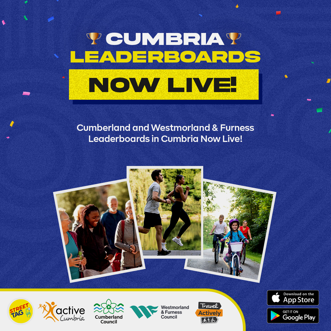 Street Tag (@streettaghq) on Twitter photo Cumberland and Westmorland & Furness Leaderboards in Cumbria are NOW LIVE! π
New format, new ranking system, with teams welcome from workplaces, schools, community organisations, and families.
Lace up and have fun getting active!πͺ
@activecumbria
@wandfcouncil
<a href="/CumberlandCoun/">Cumberland Council</a> Cumberland and Westmorland & Furness Leaderboards in Cumbria are NOW LIVE! π
New format, new ranking system, with teams welcome from workplaces, schools, community organisations, and families.
Lace up and have fun getting active!πͺ
@activecumbria
@wandfcouncil
<a href="/CumberlandCoun/">Cumberland Council</a>