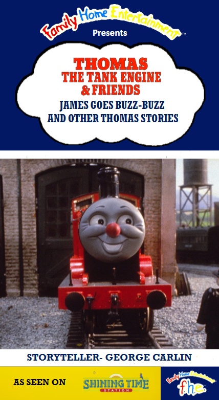 Thomas The Tank Engine James Goes Buzz Buzz Vhs