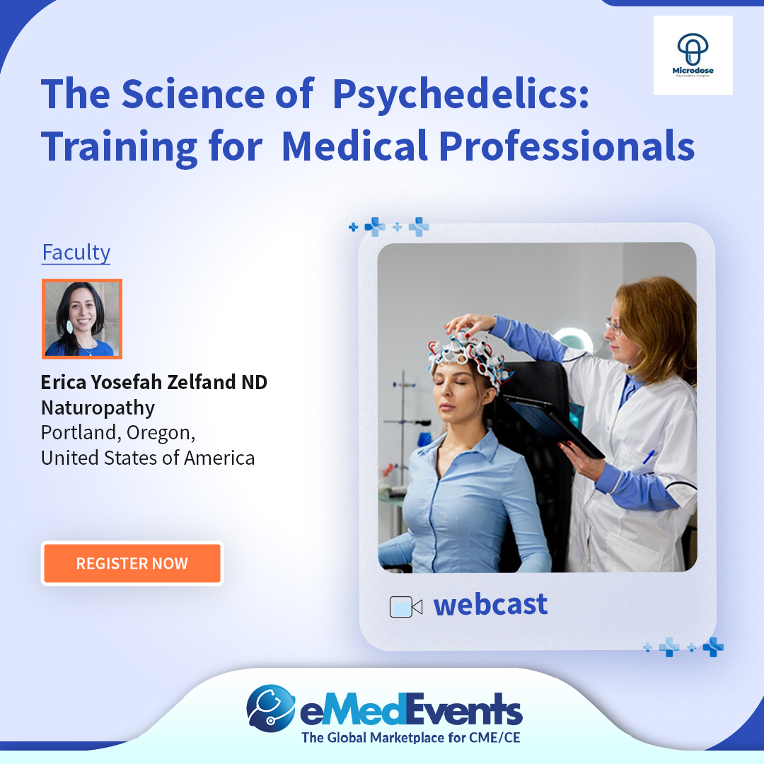 eMedEvents's tweet photo. πΏ Explore the Science of Psychedelics in Healthcare! π§ Join us for an exclusive online CME course tailored for healthcare professionals.
Register Now: https://t.co/ZllRtpEh7M
#HealthcareProfessionals #CMECourse #PsychedelicsInMedicine #eMedEvents #MedEd #CME #CE https://t.co/soiQsfsrhb