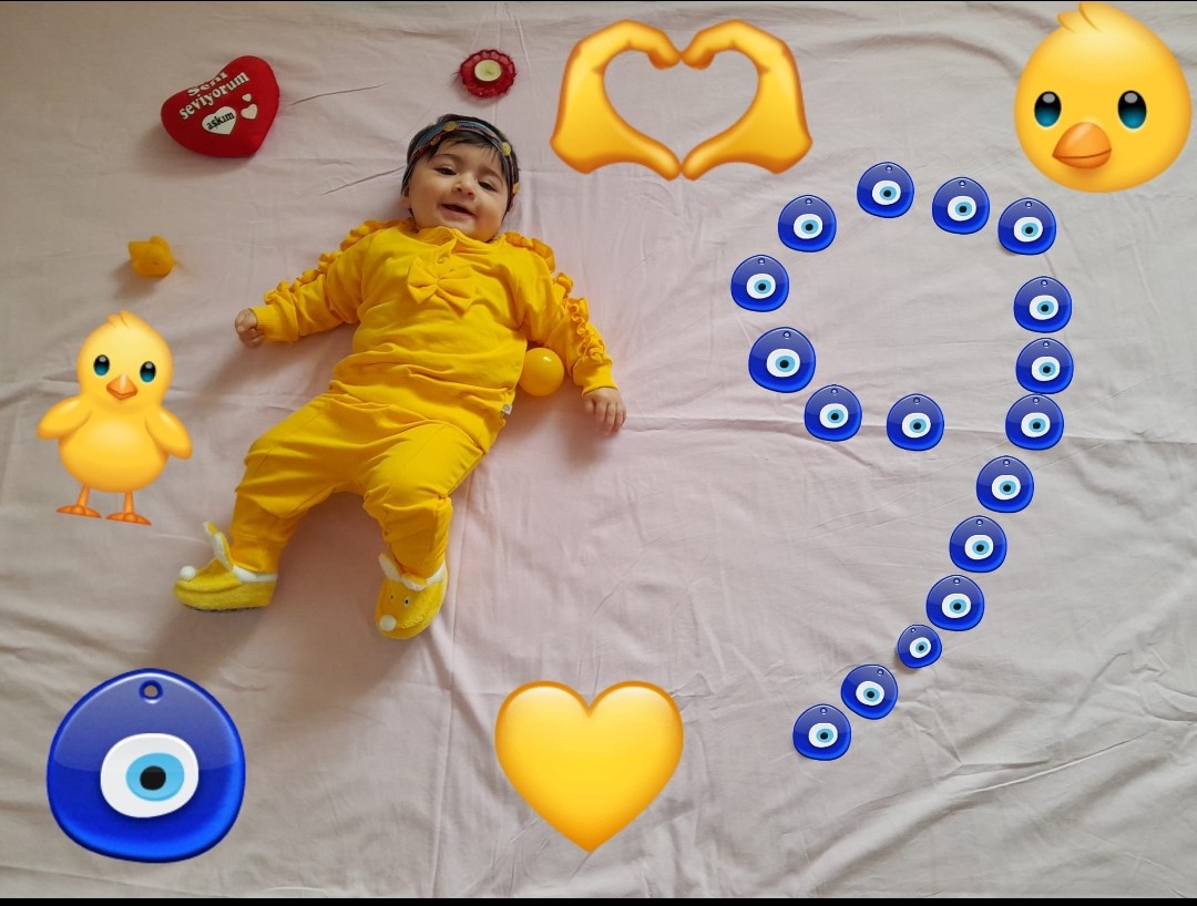 #Elif #9aylık Küçüğüm 🥰😘