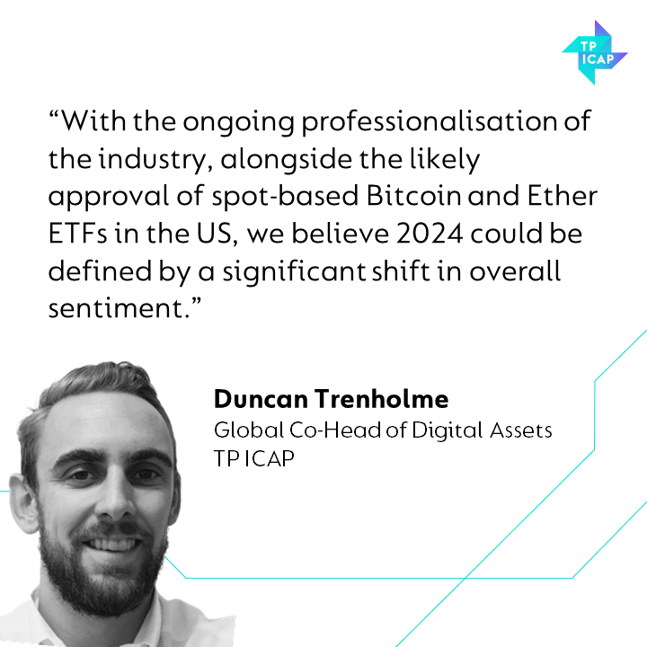 What lies in store for digital assets in 2024? Duncan Trenholme and Simon Forster sit down with @theTRADEnews to give their predictions. Read the full article here: bit.ly/3H4epWR #DigitalAssets