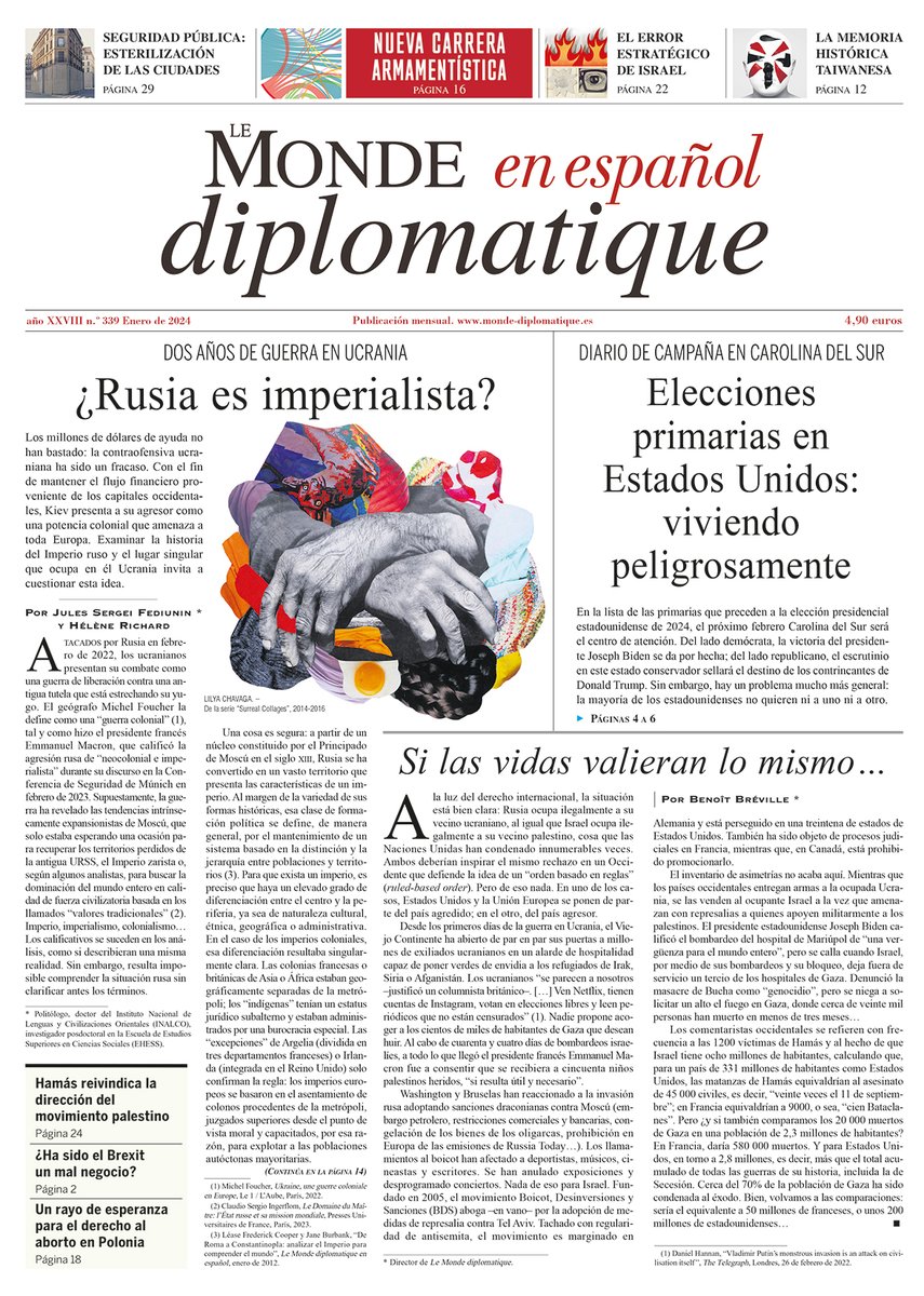 Le Monde diplomatique en español 🖋 tweet media