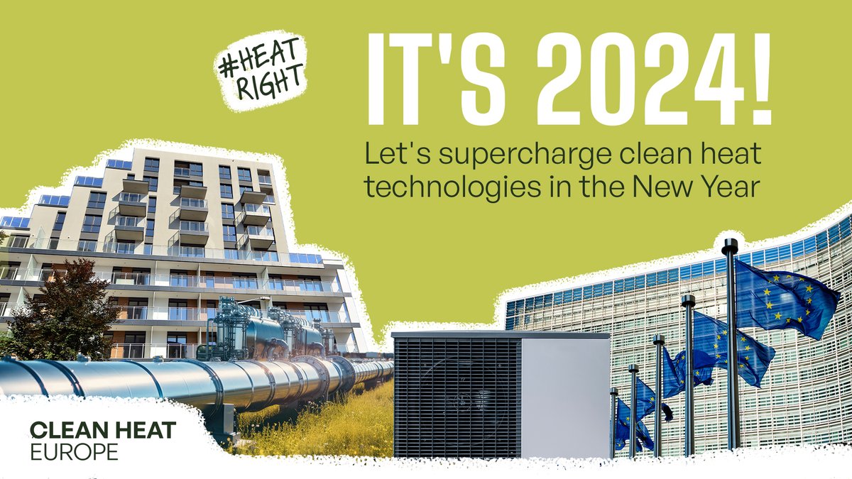 CleanHeatEurope's tweet image. Happy New Year from Clean Heat Europe! 🎆
 
We're thankful for progress that has been made on #CleanHeat, but are also looking forward to tackling exciting new challenges in 2024.
 
The @EU_Commission achieved good progress, but there is still a lot to do 💪
 
Learn more about