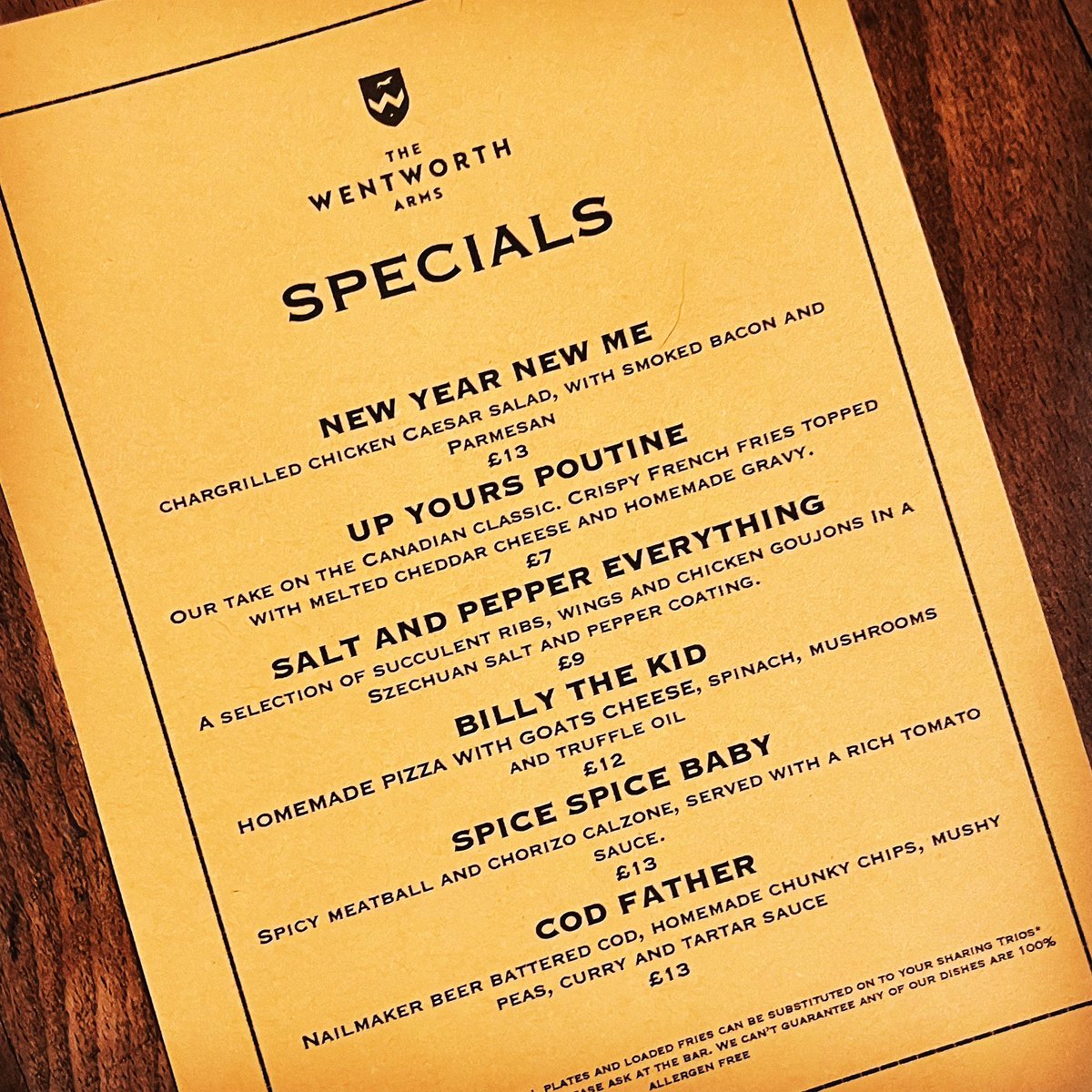 We’re here for you after your New Year’s Resolution toils at the gym  🏋️🏋️🏋️ and it’s 𝟮𝟬% 𝗢𝗙𝗙 𝗔𝗟𝗟 𝗙𝗢𝗢𝗗 &amp; 𝗗𝗥𝗜𝗡𝗞 when you dine with us every 𝗪𝗘𝗗𝗡𝗘𝗦𝗗𝗔𝗬 🍔🍕🍻🍷